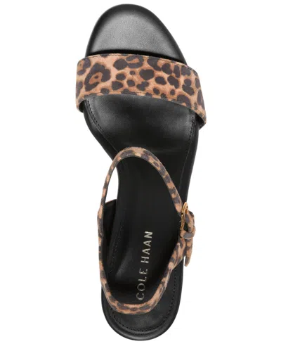 Cole Haan Women's Josie Block-heel Sandals In Animal Print