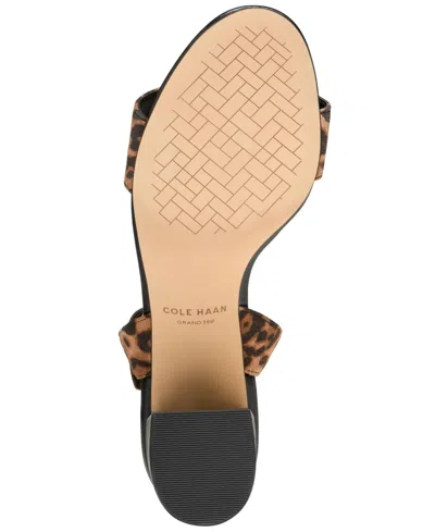 Cole Haan Women's Josie Block-heel Sandals In Animal Print