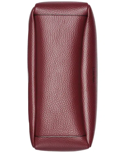 Calvin Klein Jett Tote Bag In Burgundy