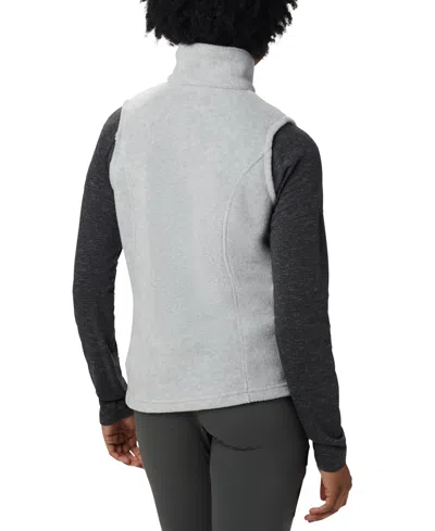 Columbia Women's Benton Springs Fleece Vest In Blue