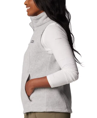 Columbia Women's Benton Springs Fleece Vest In Blue