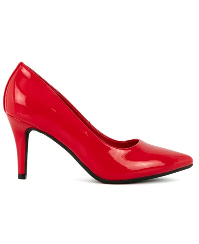Jones New York Women's Bevery Pointed Toe Stiletto Pumps In Red