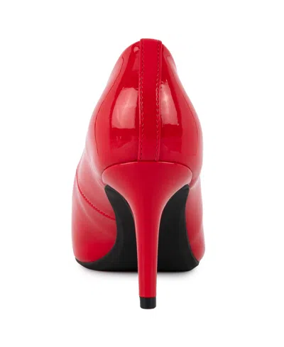 Jones New York Women's Bevery Pointed Toe Stiletto Pumps In Red