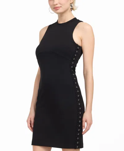 Guess Women's Sleeveless Crewneck Sheath Dress In Black