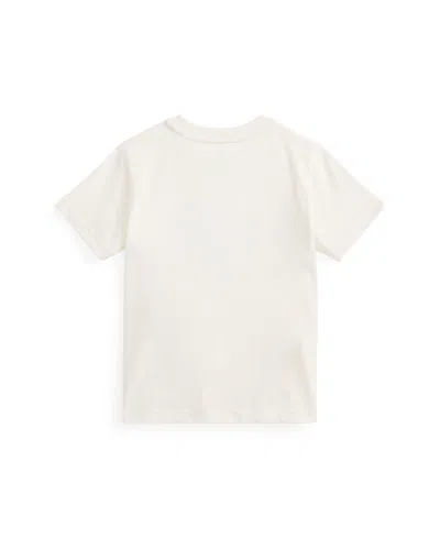 Polo Ralph Lauren Boys' Polo Bear Crewneck Cotton-jersey T-shirt Nevis