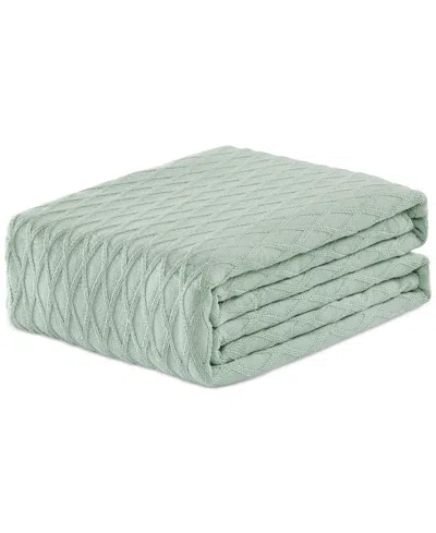 Ralph Lauren Classic Cotton Blanket, Twin In Multi