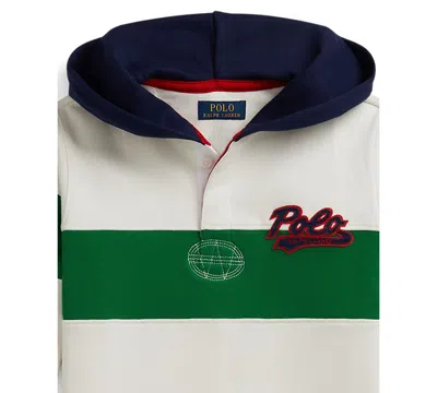 Polo Ralph Lauren Colorblocked Cotton-blend Jersey Hoodie