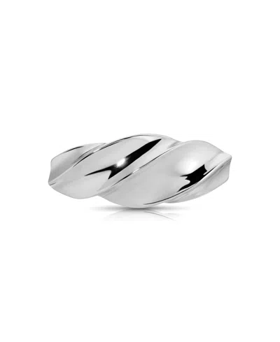 Ettika Twist Barrette In Silver