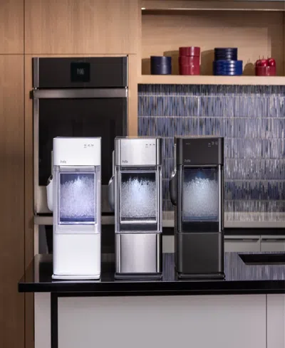 Ge Appliances Profile Opal 2.0 Ultra Nugget Ice Maker In Metallic