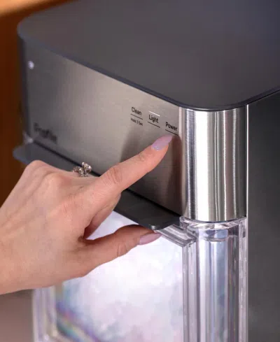Ge Appliances Profile Opal 2.0 Ultra Nugget Ice Maker In Metallic