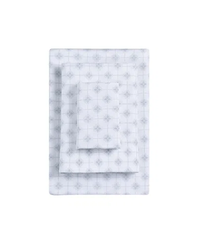 Sunham Microfiber Easy Care Printed 3-pc. Sheet Set, Twin