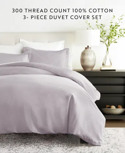 Ienjoy Home Ultra Soft Brushed Cotton 3-pc. Duvet Cover Set, Full/queen In Multi