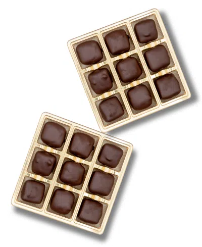 Bixby Chocolate Pecan Caramel Cutes Milk Chocolate, 18 Pieces In Transparent