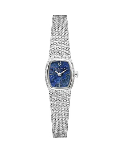 Bulova Classic Goddess Of Time Watch, 21.5mm X 17mmm In Metallic