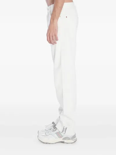 Gucci Selvedge Cotton Jeans In White