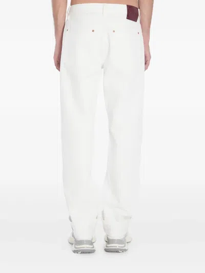 Gucci Selvedge Cotton Jeans In White