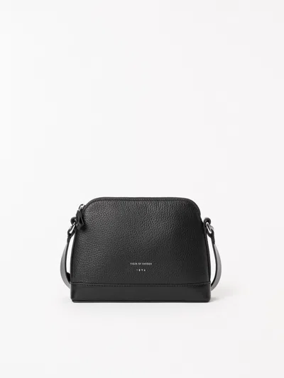Tiger Of Sweden Diu Leather Day Bag In Black