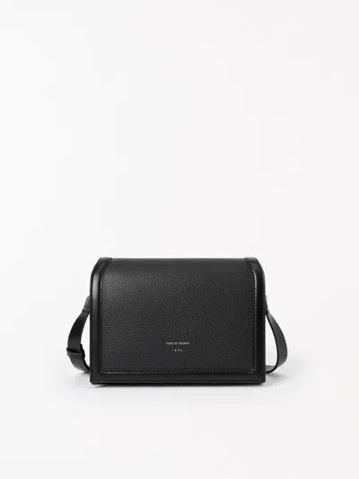 Tiger Of Sweden Sonti Crossbody Leather Bag In Black