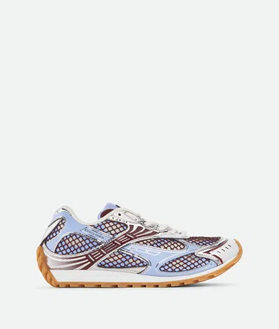 Bottega Veneta Orbit Sneakers Contrast Stitching Mesh Panels Rubber Sole In Multi