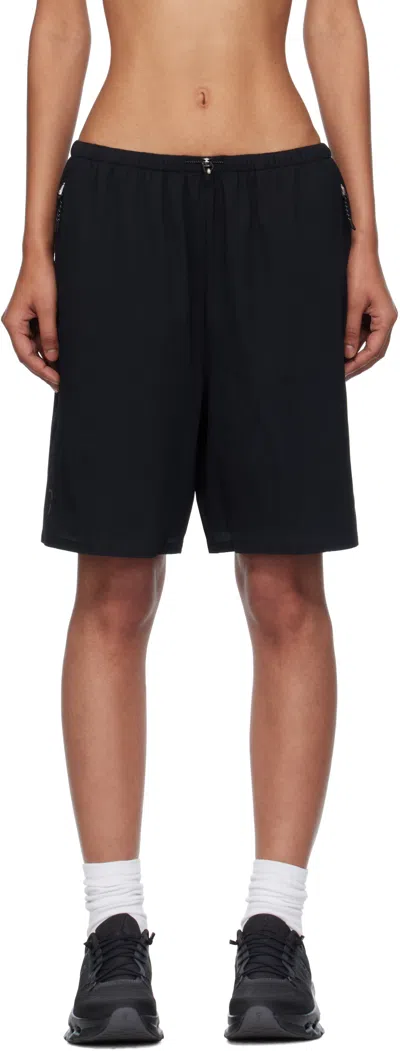 On Black Zendaya Editi Basketball Shorts In Black
