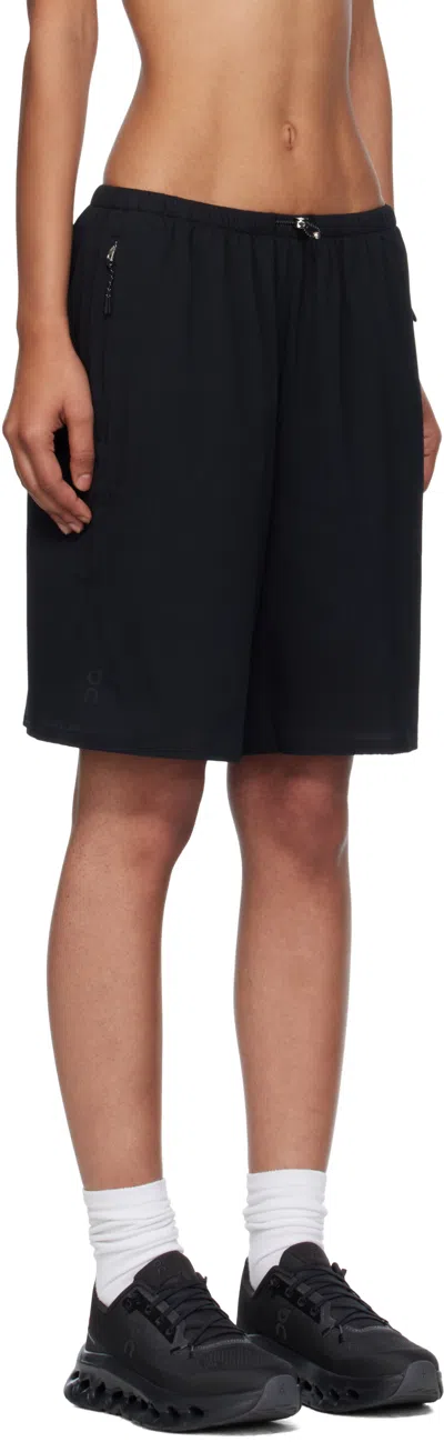 On Black Zendaya Editi Basketball Shorts In Black