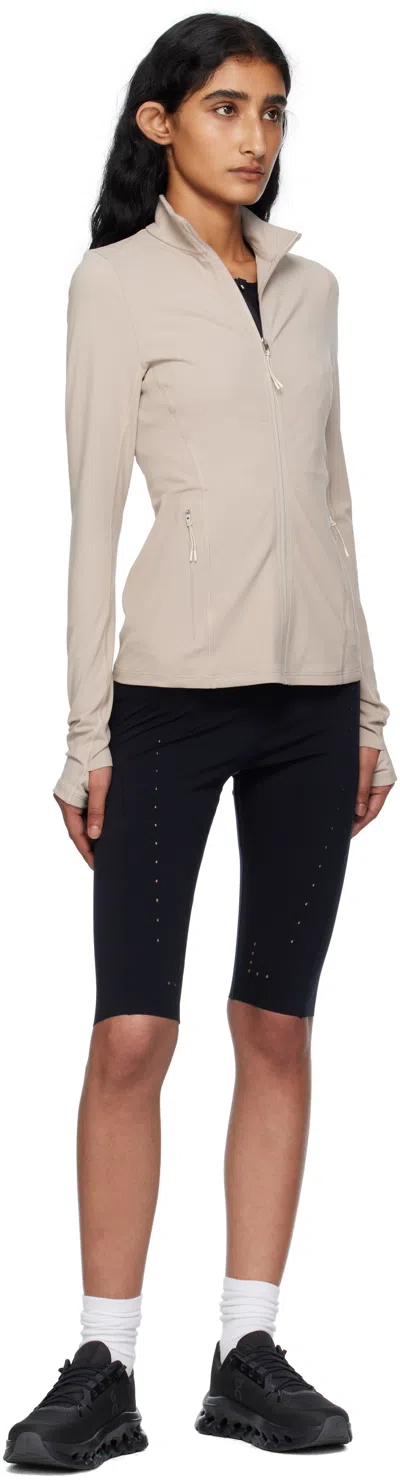 On Pink Zendaya Editi Fitted Jacket In Neutral