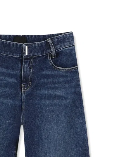 Givenchy Kids Five-pocket Denim In Blue