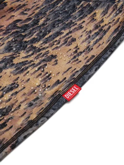 Diesel Patterned Leggings In Multi