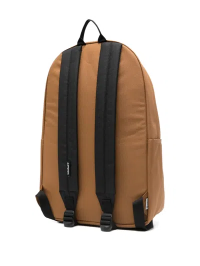 Timberland Logo-plaque Backpack In Brown