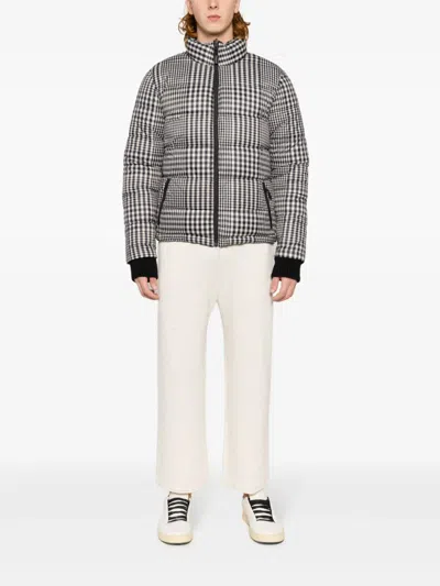Osklen Checked Padded Jacket In Multi