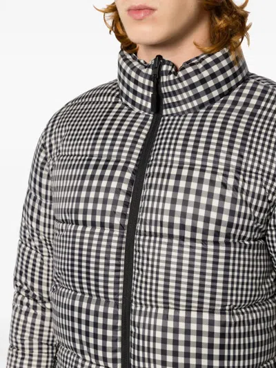 Osklen Checked Padded Jacket In Multi