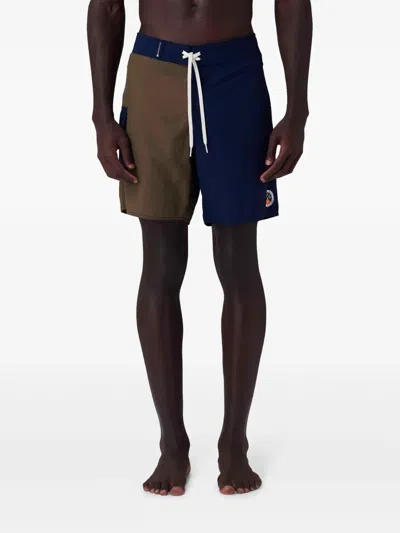 Osklen Duo Color Swim Shorts In Multi