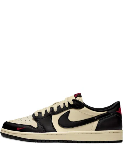 Jordan Air  1 "black/varsity Red" Sneakers In Black