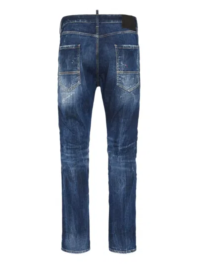 Dsquared2 Cool Guy Stretch Denim Jeans In Blue