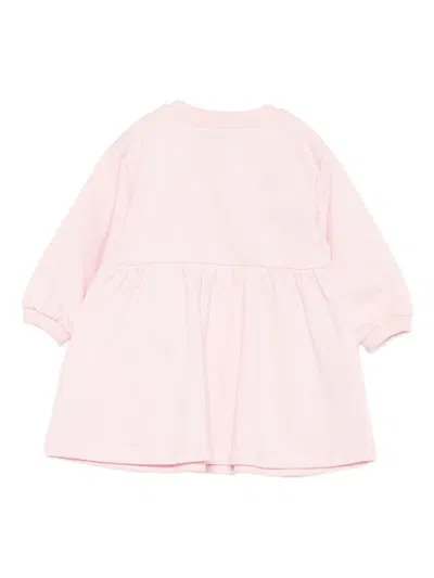 Moschino Baby Girls Teddy Bear Sweater Dress In Pink