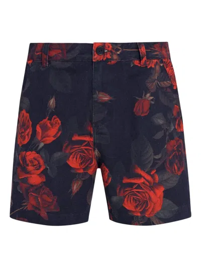 Osklen Floral-print Shorts In Multi