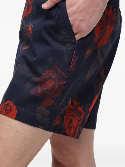 Osklen Floral-print Shorts In Multi