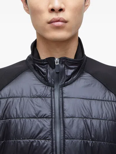 Osklen Quilted-panel Jacket In Black