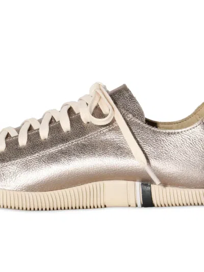 Osklen Arpoador Metallic Sneakers In Neutral