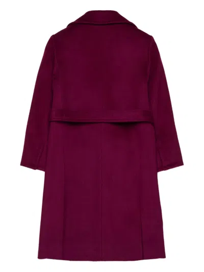 Max & Co Runaway Wool Coat In Red