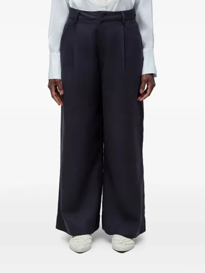 Osklen Wide-leg Trousers In Black