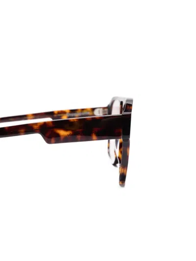 玳瑁纹长方形框眼镜