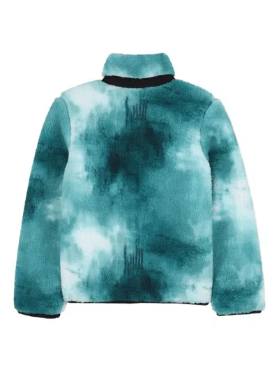 Hugo Boss Tie-dye Jacket In Green