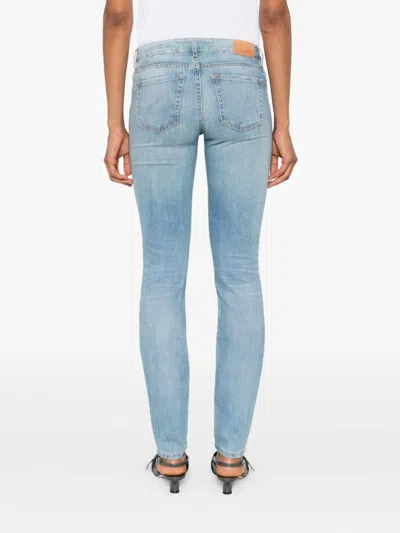 Marc O'polo Washed-effect Jeans In Blue