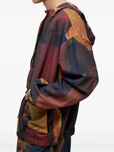 Osklen Abstract-print Jacket In Multi