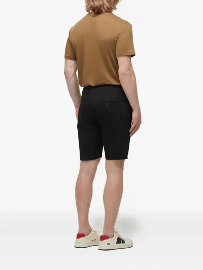 Osklen Blithe Cotton Chinos Shorts In Black