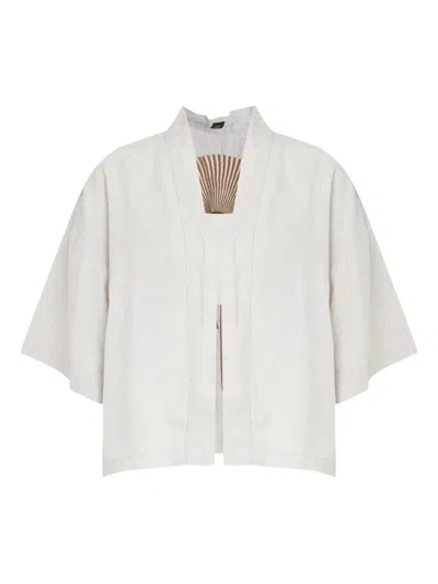 Osklen Embroidered Shirt In Neutral