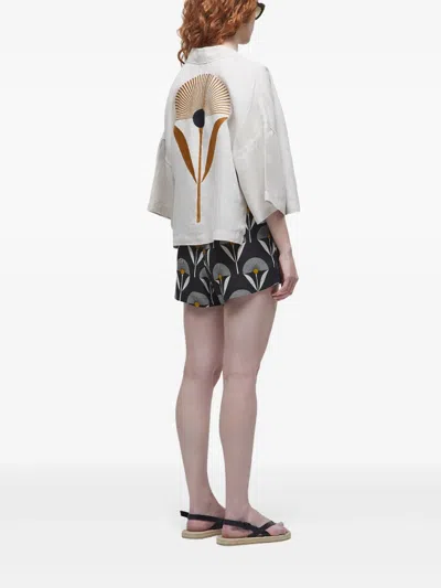 Osklen Embroidered Shirt In Neutral