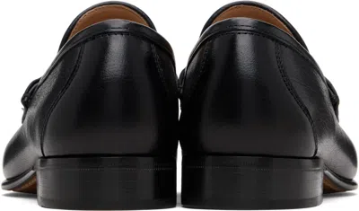 Valentino Garavani Vlogo Signature Black Loafer