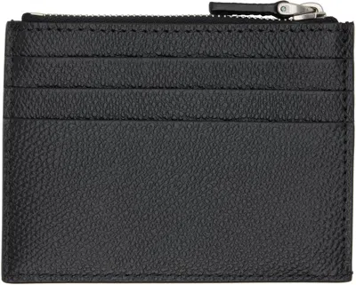 Valentino Garavani Vlogo Signature Card Holder In Black